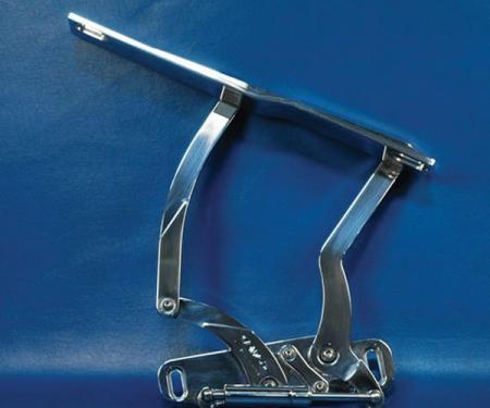 Firebird Billet Aluminum Hood Hinges, Polished Finish, 1970-1981