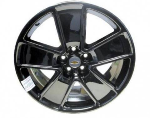 Camaro Hot Wheels Wheel Set, 21x8.5 Front and 21x9.5 Rear, Black, 2010-2014