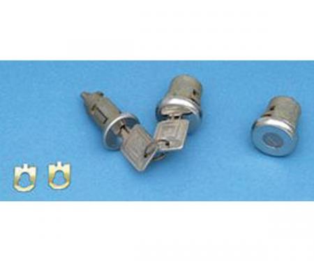 Firebird Ignition & Door Lock Set, With Late Style Keys, 1967
