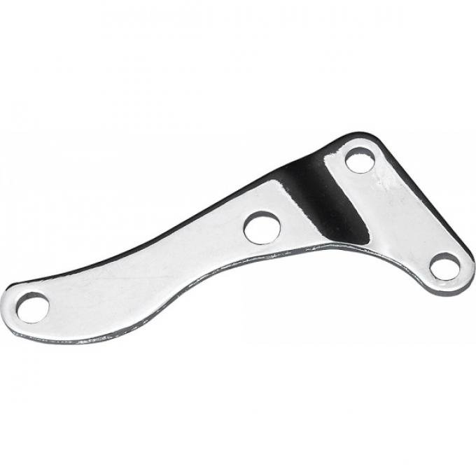 Camaro Alternator Bracket, Lower, Chrome, Small Block, 1970-1986