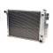 Firebird Radiator, Aluminum, 21, Griffin Pro Series, For Cars With Automatic Transmission, 1967-1969
