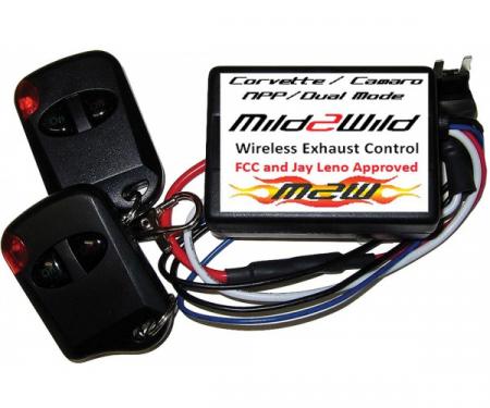 Camaro Exhaust Control Kit, "Mild2Wild", ZL1, 2010-2015