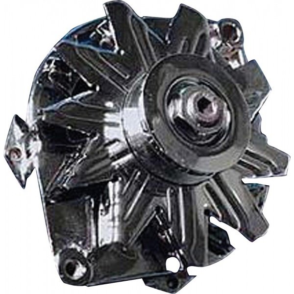 Camaro Powermaster Alternator, 70 AMP Chrome, Internal ReguLator, 1969