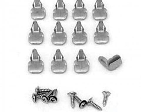 Firebird Door Panel Fastener Set, 1970-1981