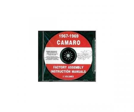 Camaro Service Manual Sets, PDF CD-ROM 1967-1988