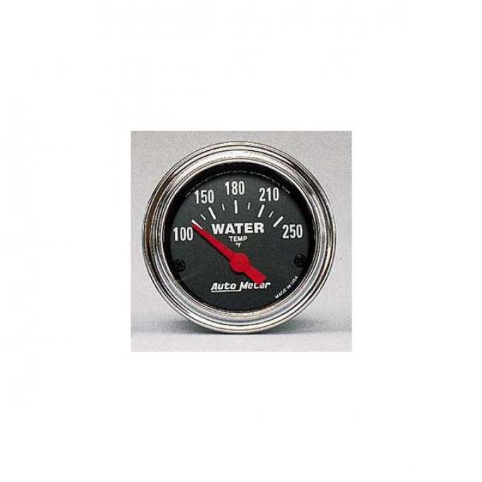 Firebird Water Temperature Gauge, Chrome, AutoMeter