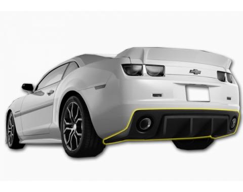 Camaro Havoc Rear Diffuser With Carbon Fiber Graphic 2010-2014