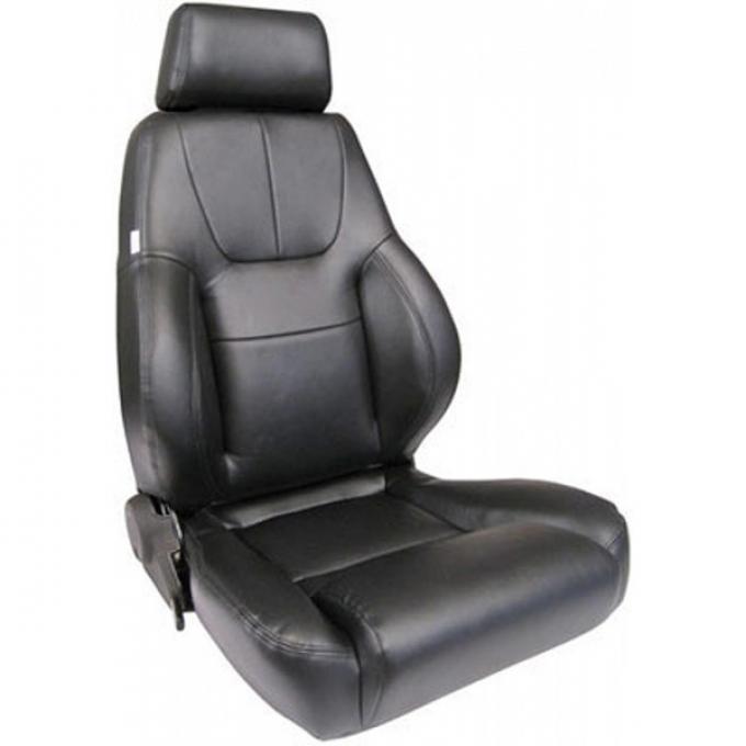 Firebird Bucket Seat, Elite Recliner, Lumbar, Left, 1967-1992