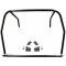 F-Body Competition Roll Cage, 4-Point, Natural Finish, 1993-2002