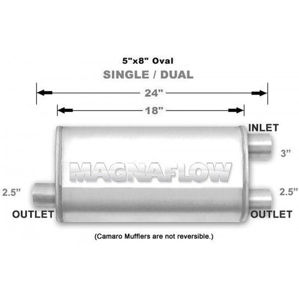 Magnaflow Performance 12578 Exhaust Muffler, Howard's Tinting