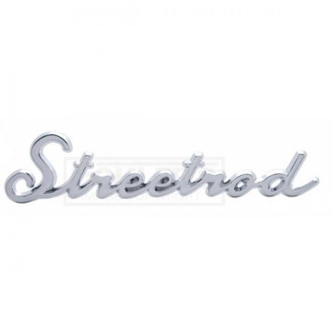 Firebird "Streetrod" Script Emblem, Chrome, 1967-2002