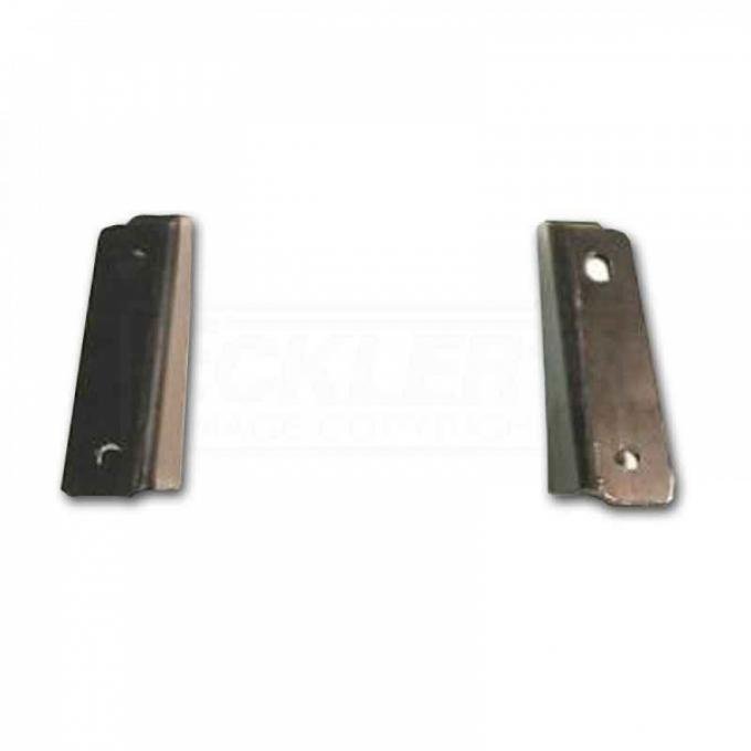 Firebird License Plate Brackets, Front, 1974-1975