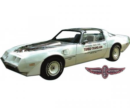 Firebird Decal Set, Silver, Trans Am, Turbo, Indy Pace Car Kit, 1980