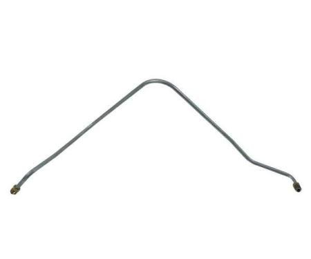 Firebird Pump To Carburetor Line, V8, Four Barrel, 400 CI, Steel 1977-1979