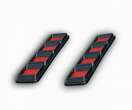 Camaro Billet Hood Vents, SS Style, 2010-2014