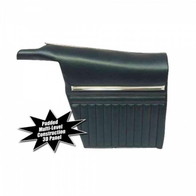 Legendary Auto Interiors Firebird Panels, Rear Side, Convertible, Standard Unassembled, 1969