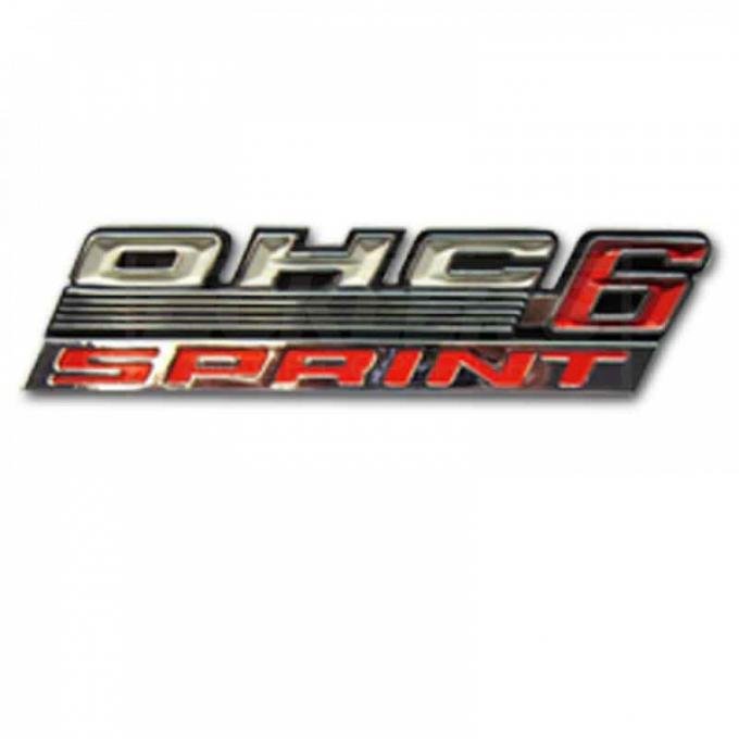 Firebird Sprint Rocker Panel Emblem, Right, 1967