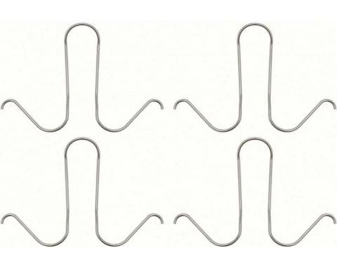 Shoulder Belt Retainers, Deluxe Interior, 68-69