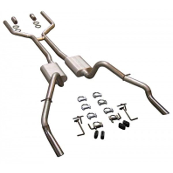 Camaro Dual Exhaust Kit, 21/2, Flowmaster, 1969