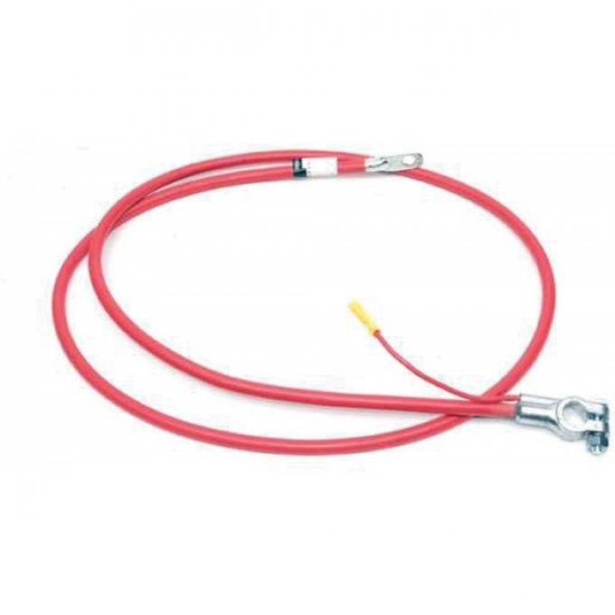 Firebird Battery Cable, Positive, 6-Cylinder, Without A/C 1967-1968