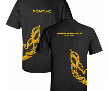 Pontiac American Muscle Since 1967  T-shirt, Black