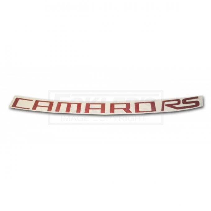 Camaro Windshield Decal, RS, 2010-2014