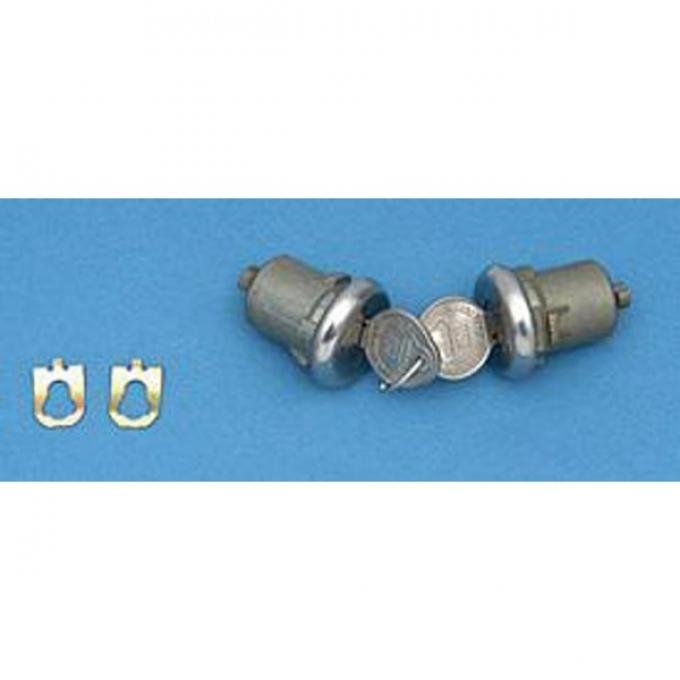 Firebird Door Lock Set, With Original Style Keys, 1967-1968