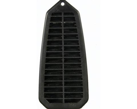 Camaro Door Jamb Vent Grill, With Flapper, 1968-1969