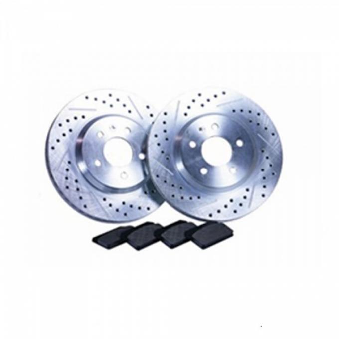 Rear Rotor Kit, Street Pack, V8, 94-97