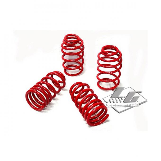 Camaro Coil Springs, Super Springs, Red, 2010-2014