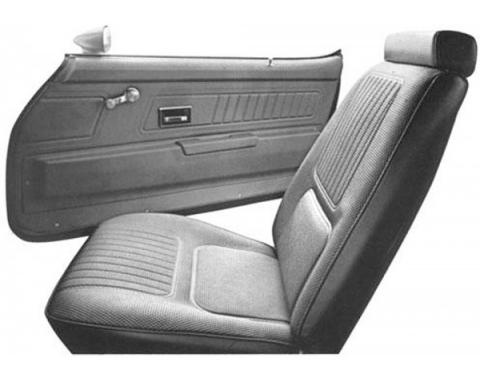 Distinctive Industries 1970 Camaro Standard Front Bucket Seat Upholstery 072595