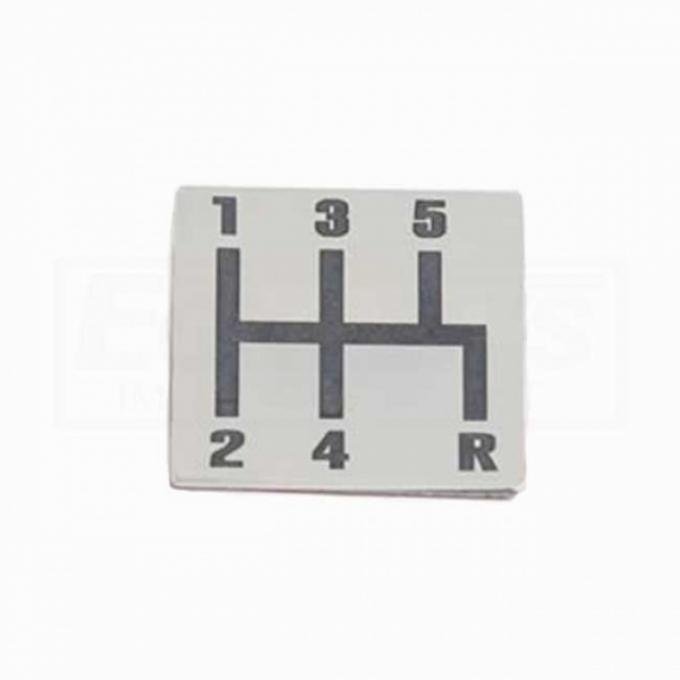 Camaro 5-Speed Shift Plate, TKO Pattern, 1982-1992