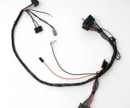 Camaro Dash Instrument Cluster Wiring Harness, V8, With Gauges, 1970