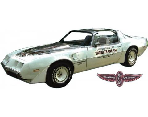 Firebird Decal Set, Silver, Trans Am, Turbo, Indy Pace Car Kit, 1980