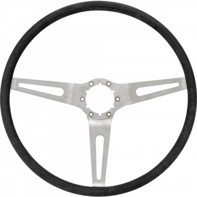 1967-1987 GM Car & Truck Black Comfort Grip 3-Spoke Steering Wheel