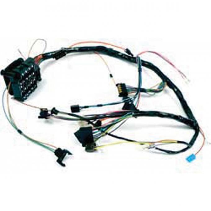 Firebird Classic Update Wiring Harness, With Rally Gauges, Rear Defrost, & Power Locks, 1975 (Late)