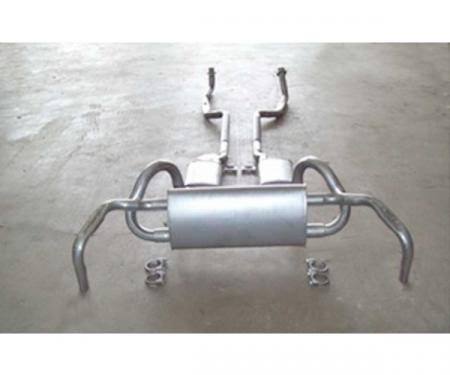 Exhaust System, Big Block With Resonators, Original Style, 1967-1968