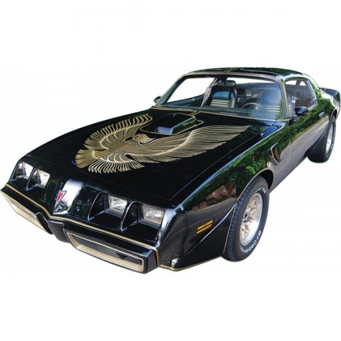 Firebird Ultimate Decal Kit, Dark Gold Trans Am, Turbo, Black, Special Edition, 1981