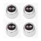 Camaro 1978 Corvette Pace Car Style Chrome Wheel Cap Set, For Corvette Style Aluminum Wheels