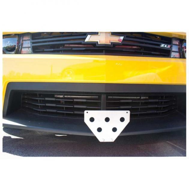 STO-N-SHO Removable Front License Plate Bracket For 2017-2019 Chevy Camaro ZL1 - No Drill Aluminum
