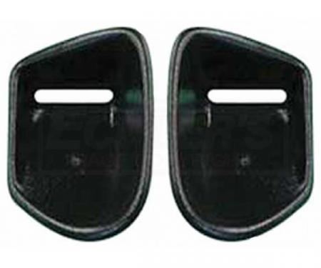 Camaro Rear Seat Belt Lower Trim, Convertible, 1987-1992