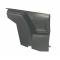Camaro Rear Side Panel, For Standard Interior, Left, Black, 1970-1971