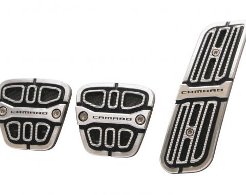 Drake Muscle 2010-2014 Chevrolet Camaro Pedal Covers CA-180005-M