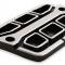 Drake Muscle 2010-2014 Chevrolet Camaro 2010-14 Camaro Pedal Covers-Automatic CA-180005-A