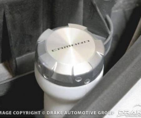 Drake Muscle 2010 Chevrolet Camaro 2010-14 Camaro Washer Reservoir Cap Cover-Billet CA-120006-BL