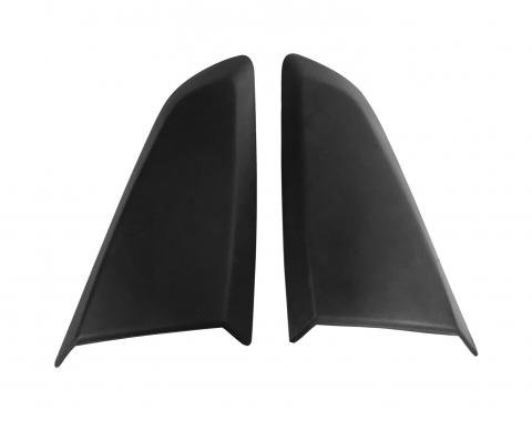 Drake Muscle 2015-2019 Ford Mustang 2015-19 Mustang Upper Quarter Window Scoops JR3B-63424B64-AA