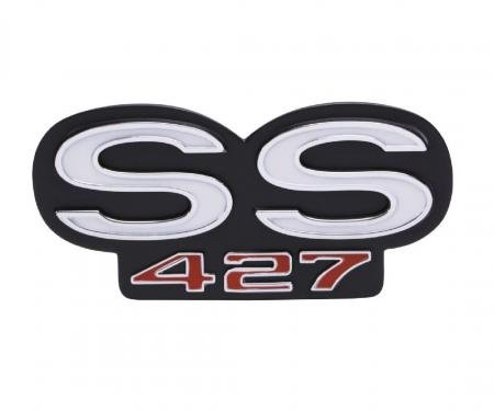 Trim Parts 69 Camaro Rear Emblem, SS 427, Each 6726