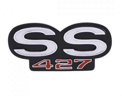 Trim Parts 69 Camaro Rear Emblem, SS 427, Each 6726