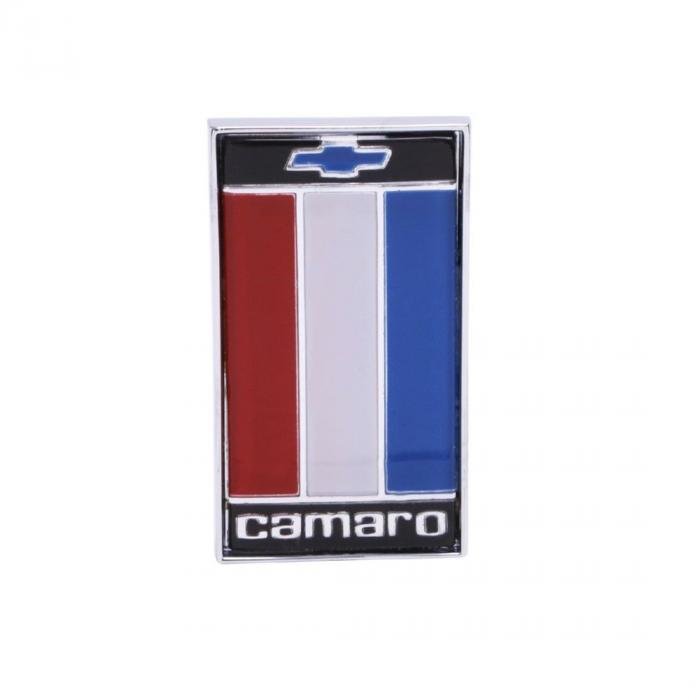 Trim Parts 75 77 Camaro Rear Emblem Assembly Red White Blue Each 6838