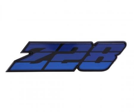 Trim Parts 80-81 Camaro Grille Emblem, Z-28, Blue, Each 6882